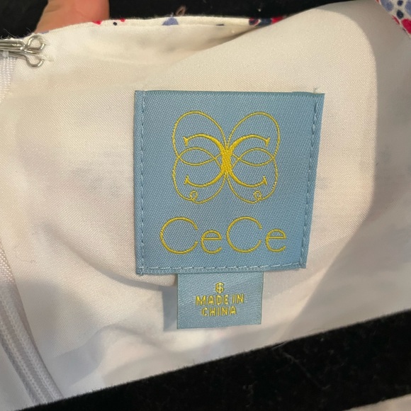 CeCe by Cynthia Steffe Eastyn Mosaic Dress - Picture 11 of 12